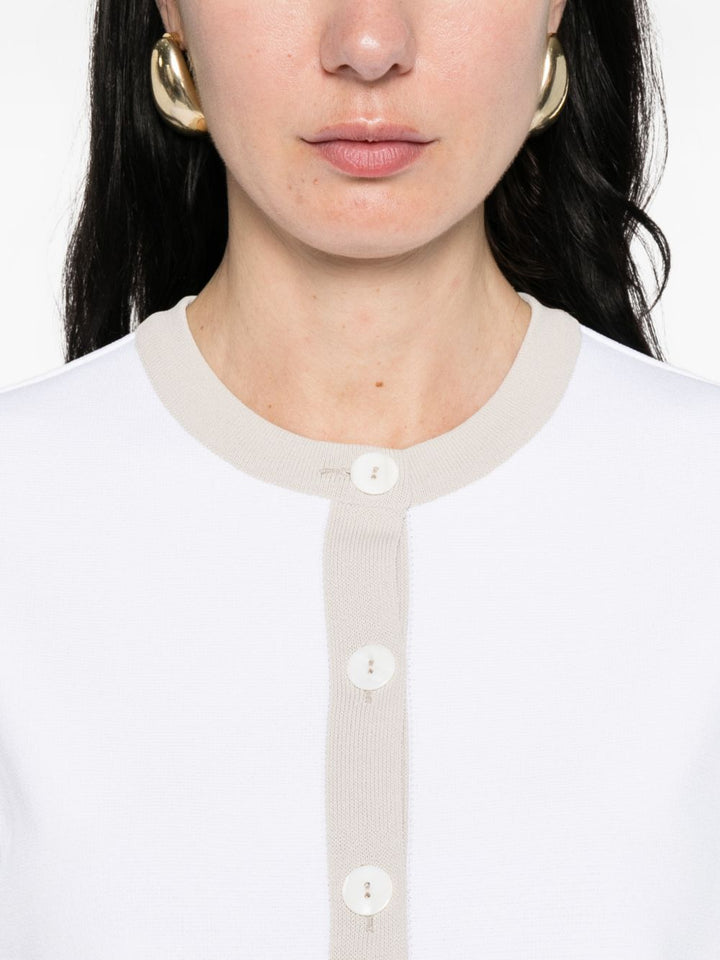 Cardigan con bottoni