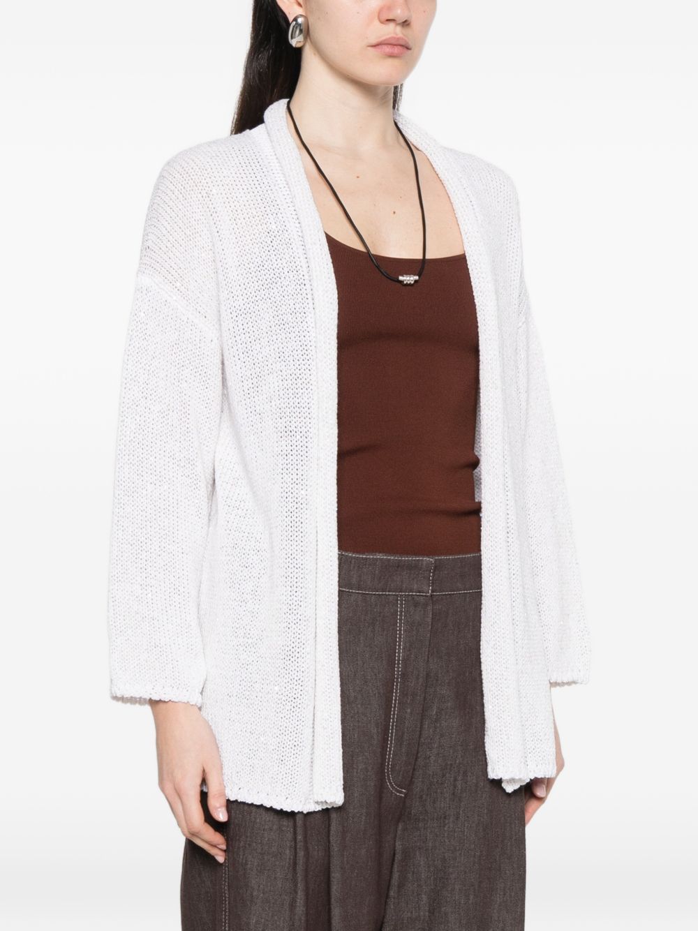 cardigan bianco