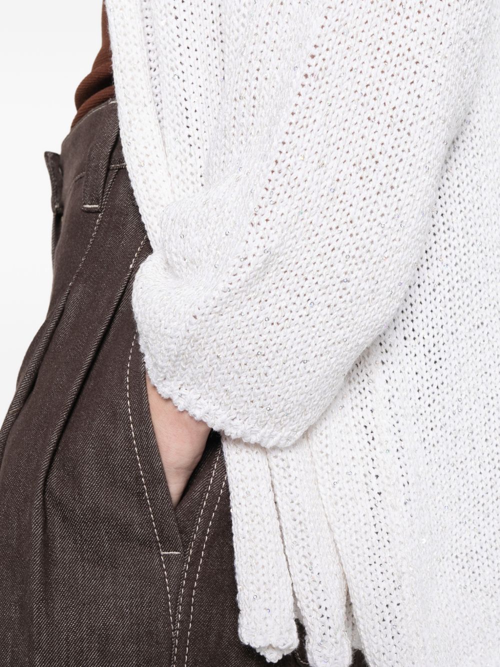 cardigan bianco