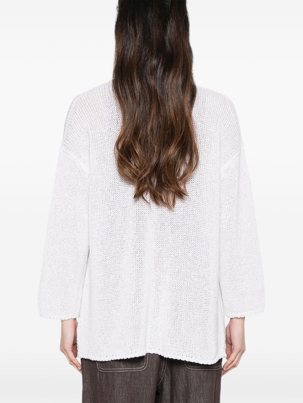 cardigan bianco