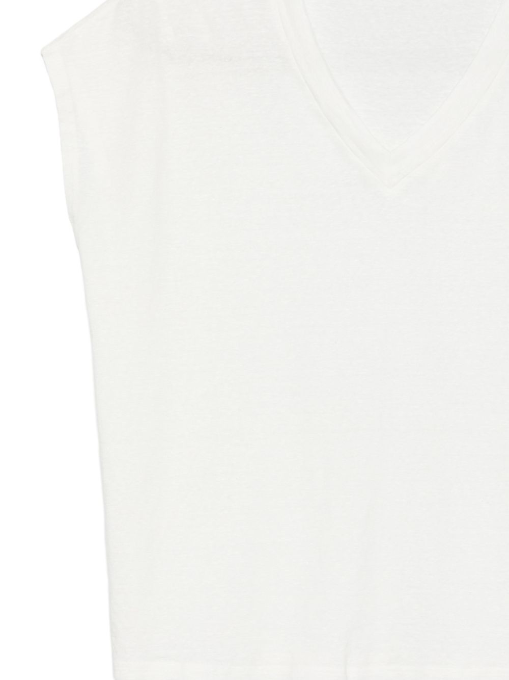 T-shirt con scollo a V