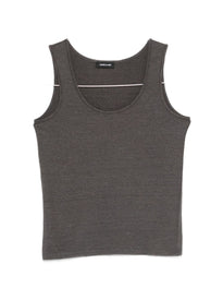 Maglia in jersey a canotta