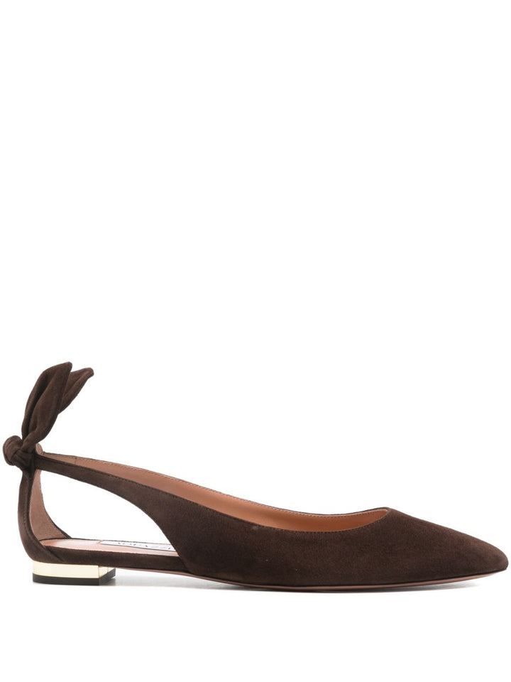 Ballerine "Bow Tie"  con cinturino fiocco posteriore