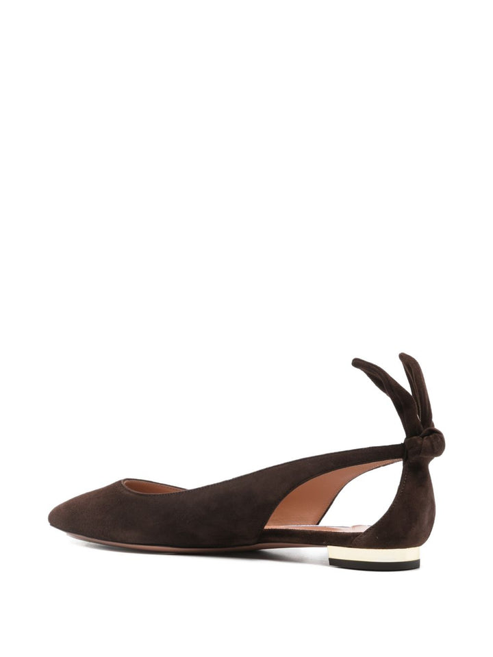 Ballerine "Bow Tie"  con cinturino fiocco posteriore