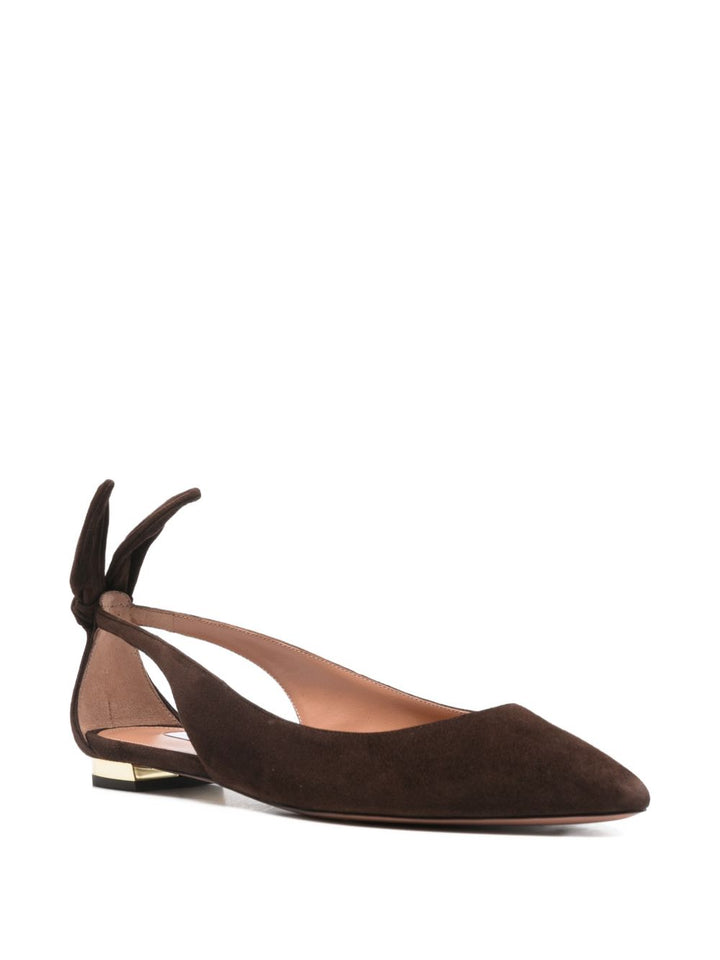 Ballerine "Bow Tie"  con cinturino fiocco posteriore