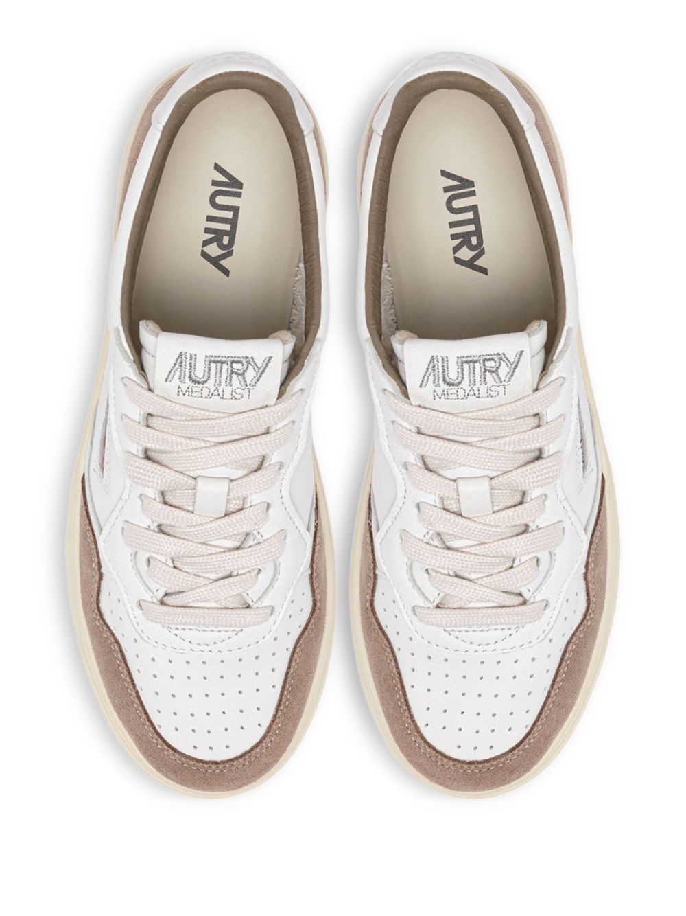 Sneakers Medalist con in pelle scamosciata