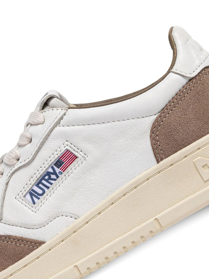 Sneakers Medalist con in pelle scamosciata