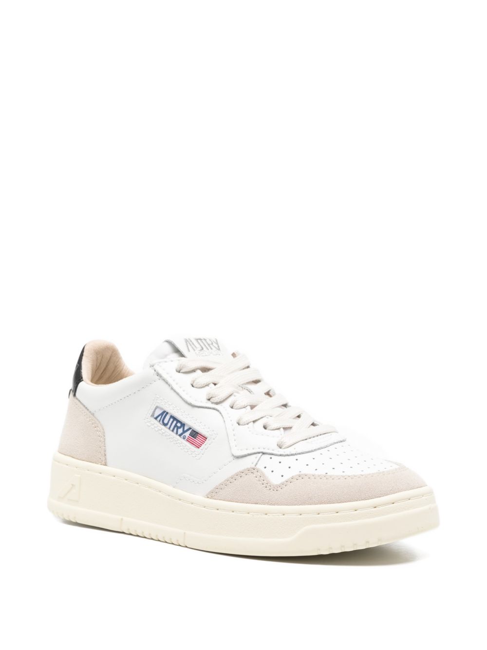 Sneakers Medalist pelle camoscio traforata