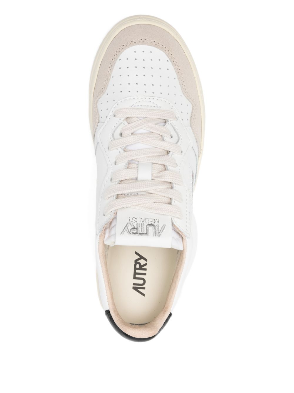 Sneakers Medalist pelle camoscio traforata
