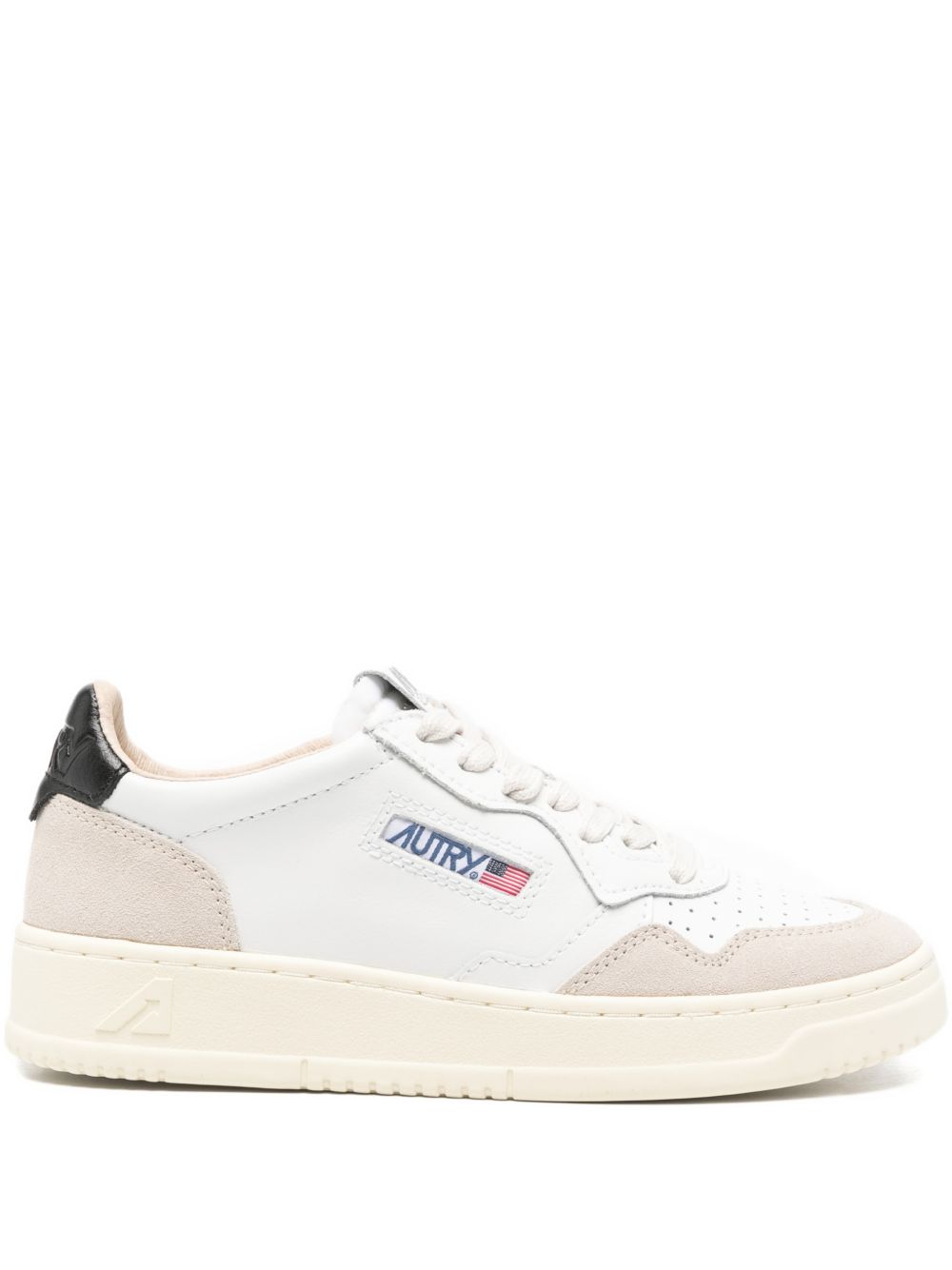 Sneakers Medalist pelle camoscio traforata