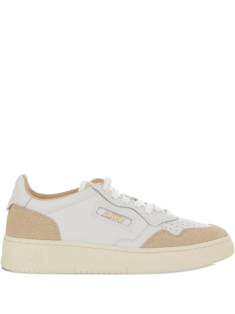 Sneakers Medalist pelle camoscio traforata