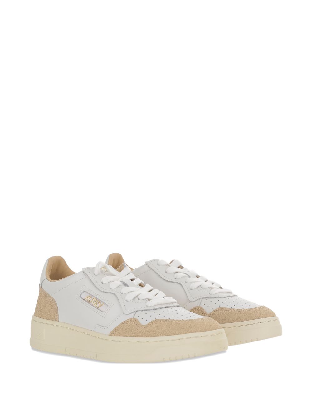 Sneakers Medalist pelle camoscio traforata