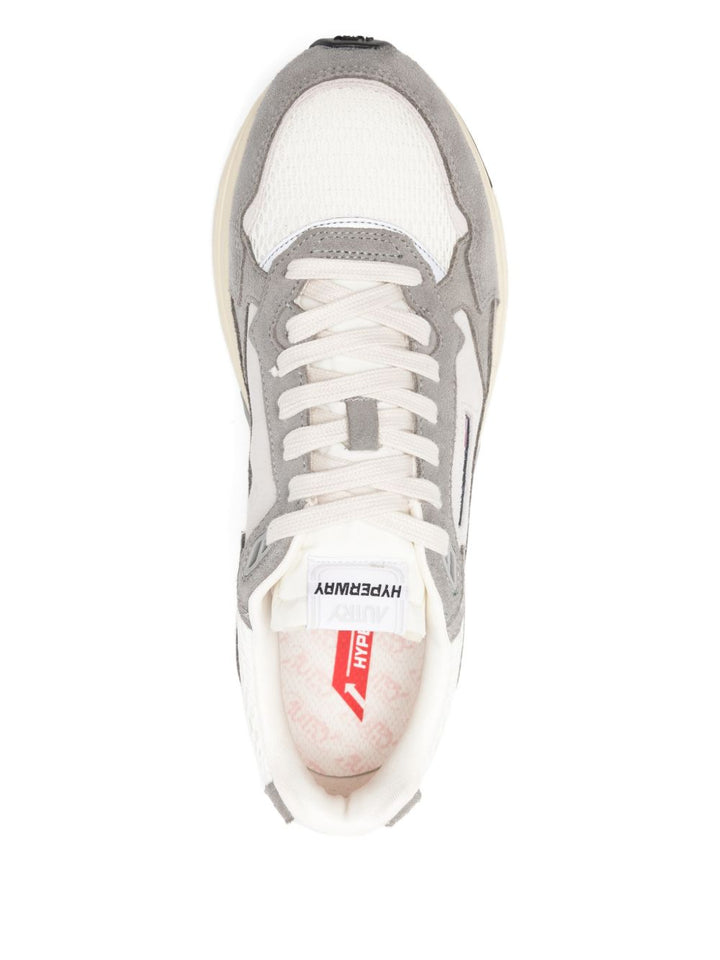 SNEAKERS HYPERWAY IN MESH E SUEDE
