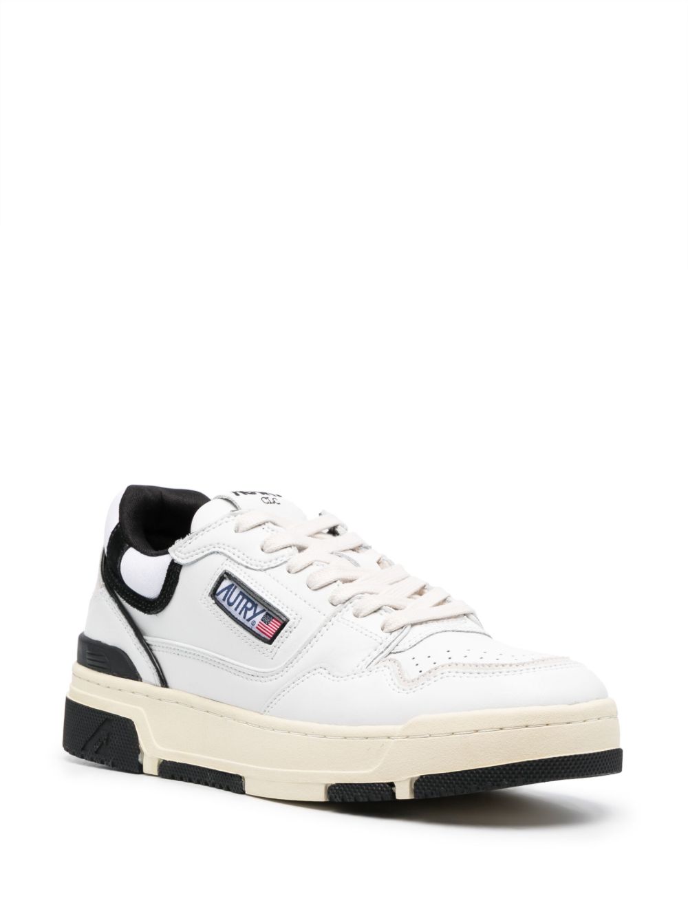 SNEAKERS CLC BASSA IN PELLE E SUEDE BIANCA