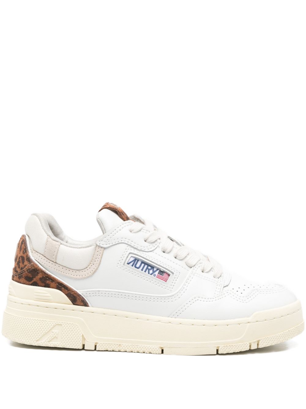 SNEAKERS CLC BASSA IN PELLE E SUEDE BIANCA