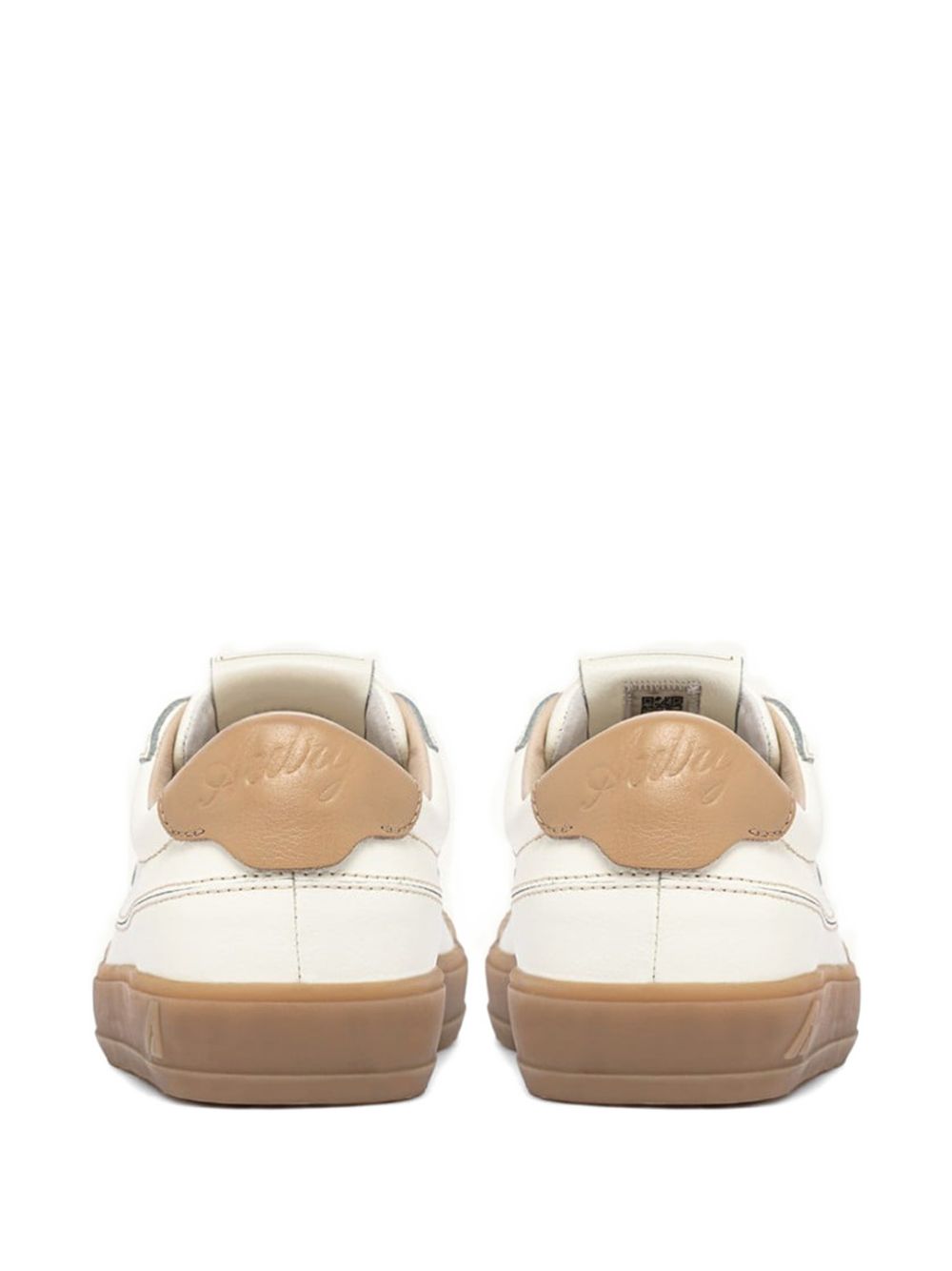 Sneakers con inserti in pelle scamosciata e patch logo