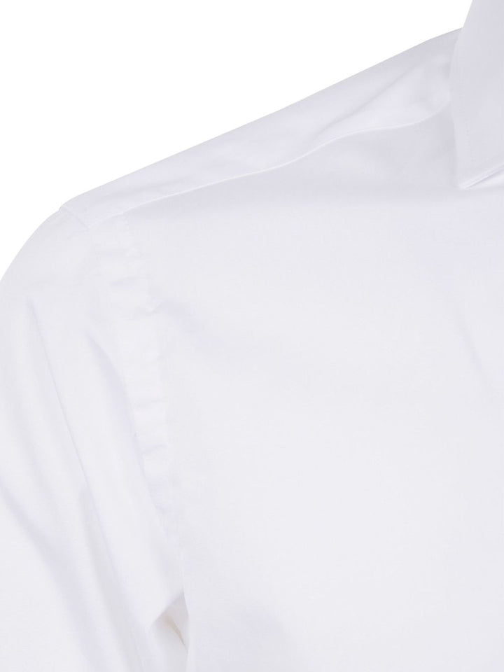 Camicia sartoriale maniche lunghe e bottoni madreperla