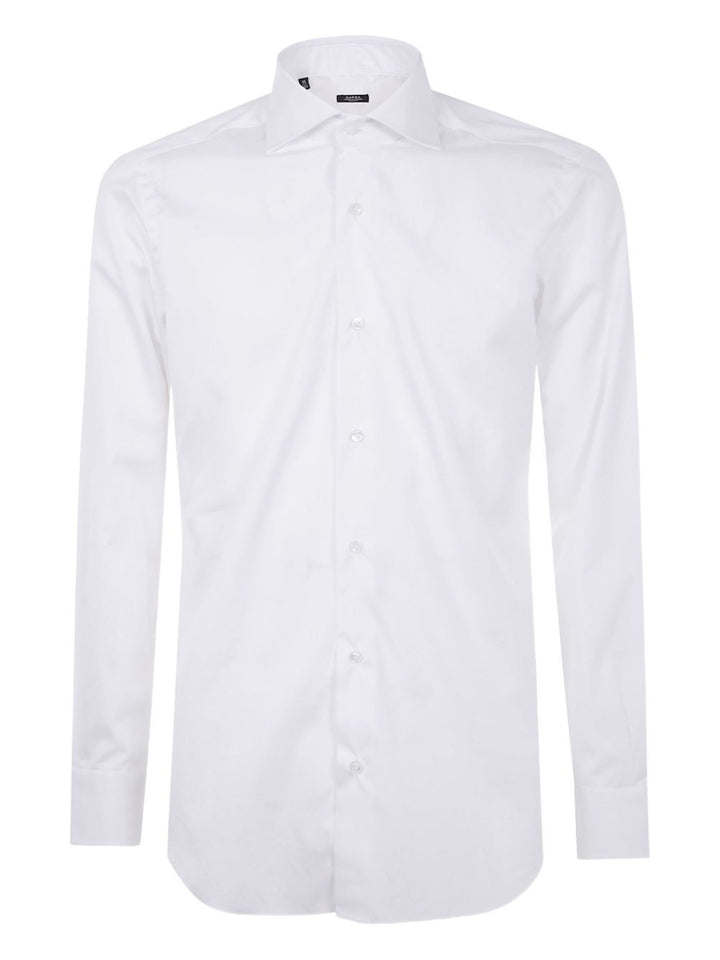 Camicia sartoriale maniche lunghe e bottoni madreperla