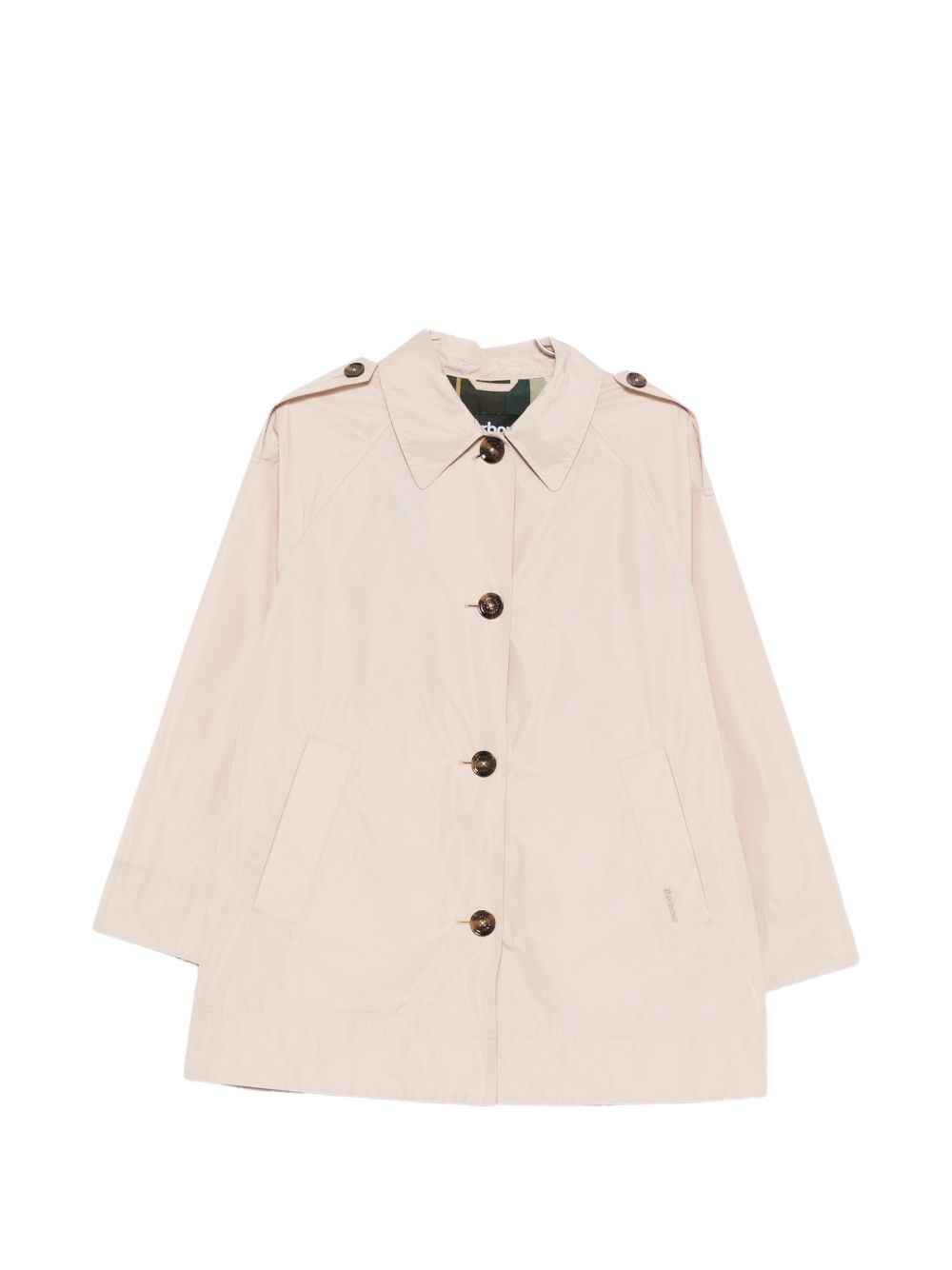 Cappotto "Maggie" con maniche raglan e dettaglio spalline