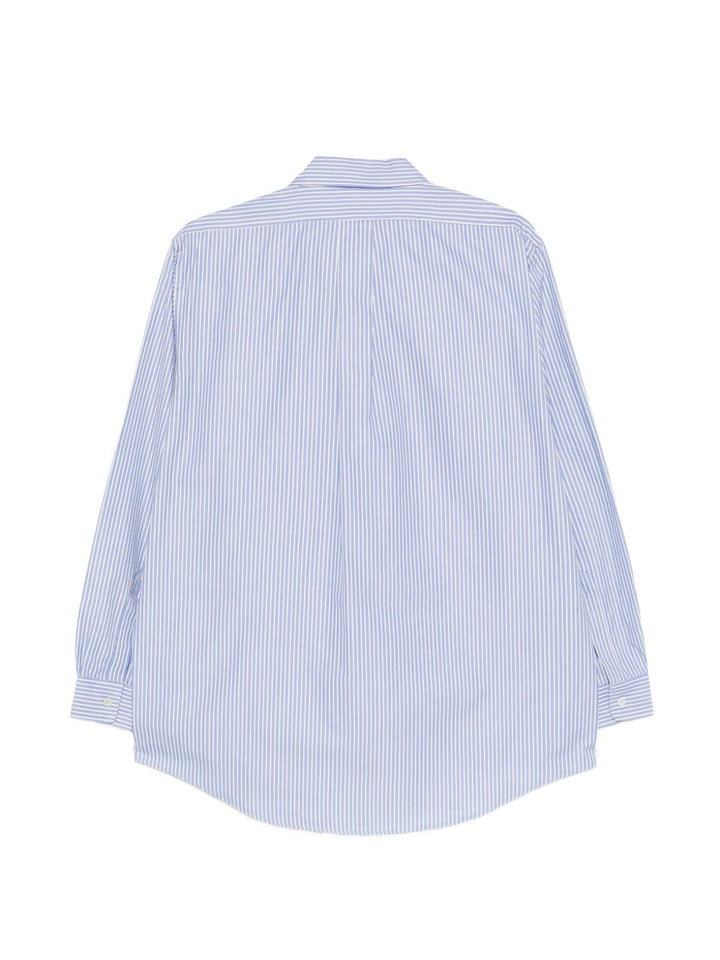 Camicia a righe con bottoni