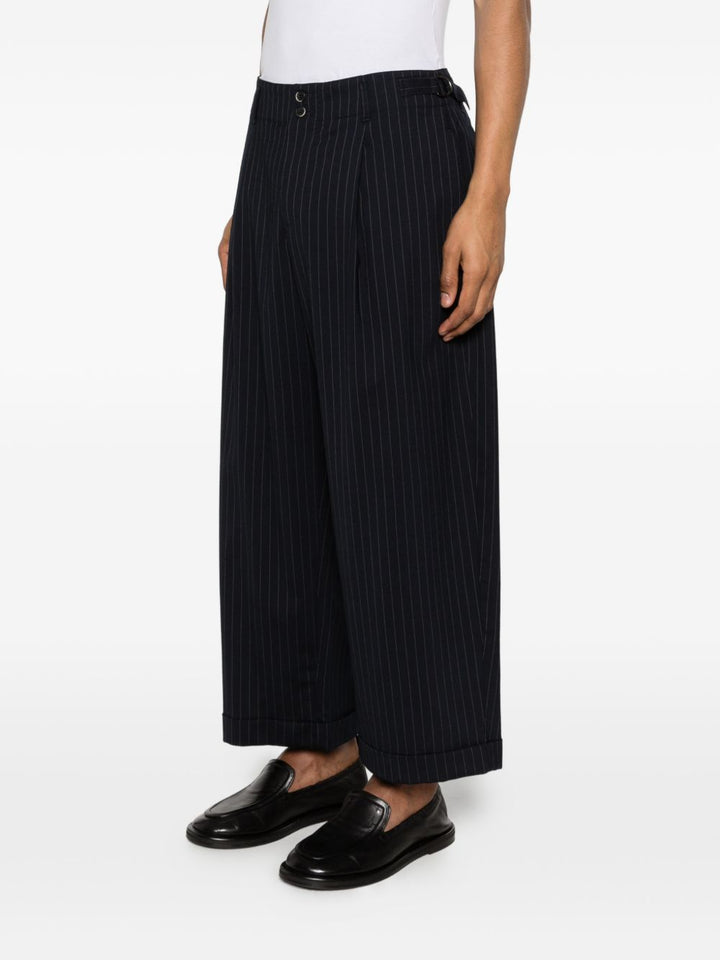 Pantaloni sartoriali gessati