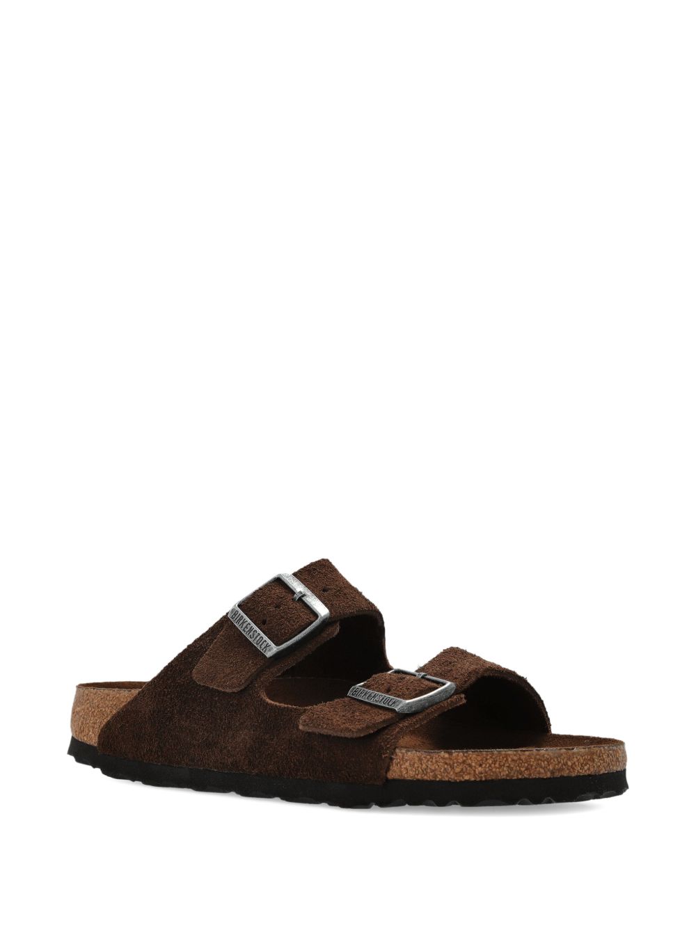 Sandali "Arizona" in pelle scamosciata con fibbia