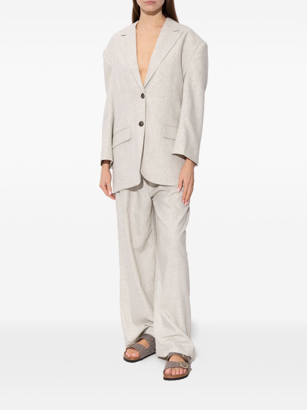 Arizona leo gray taupe, Synthetics