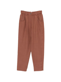 Pantaloni con vita elasticizzata