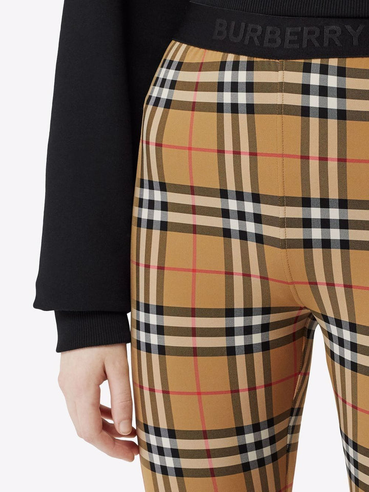 Leggings con motivo Vintage Check