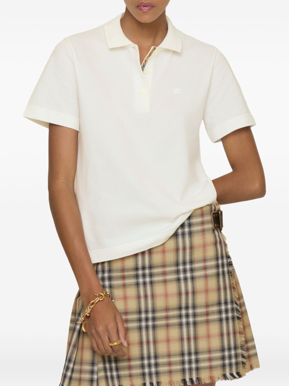 Polo con ricamo