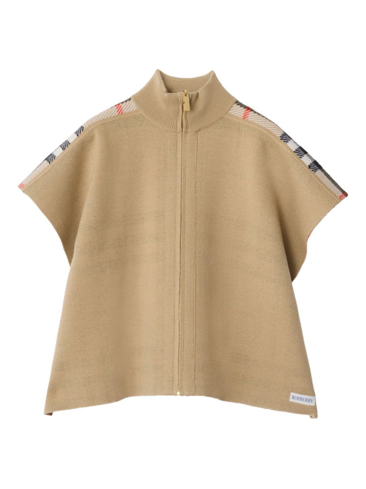 Mantella reversibile con zip