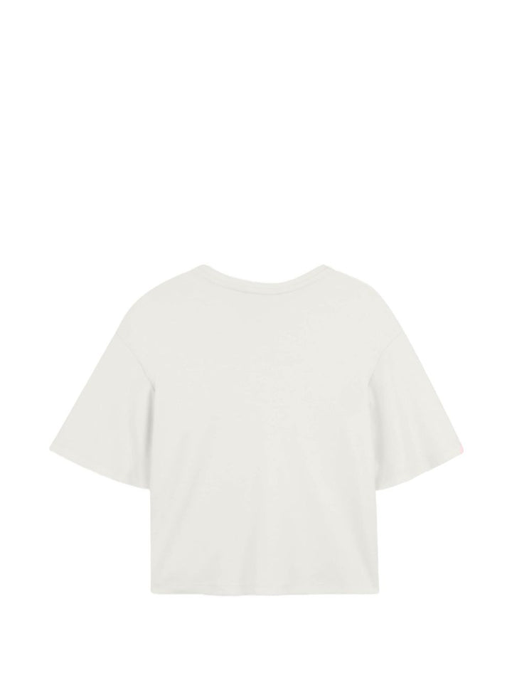 T-shirt girocollo manica corta con logo