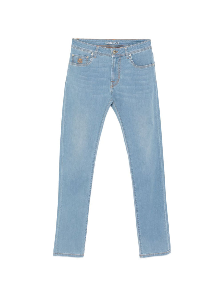 Denim leggero cinque tasche