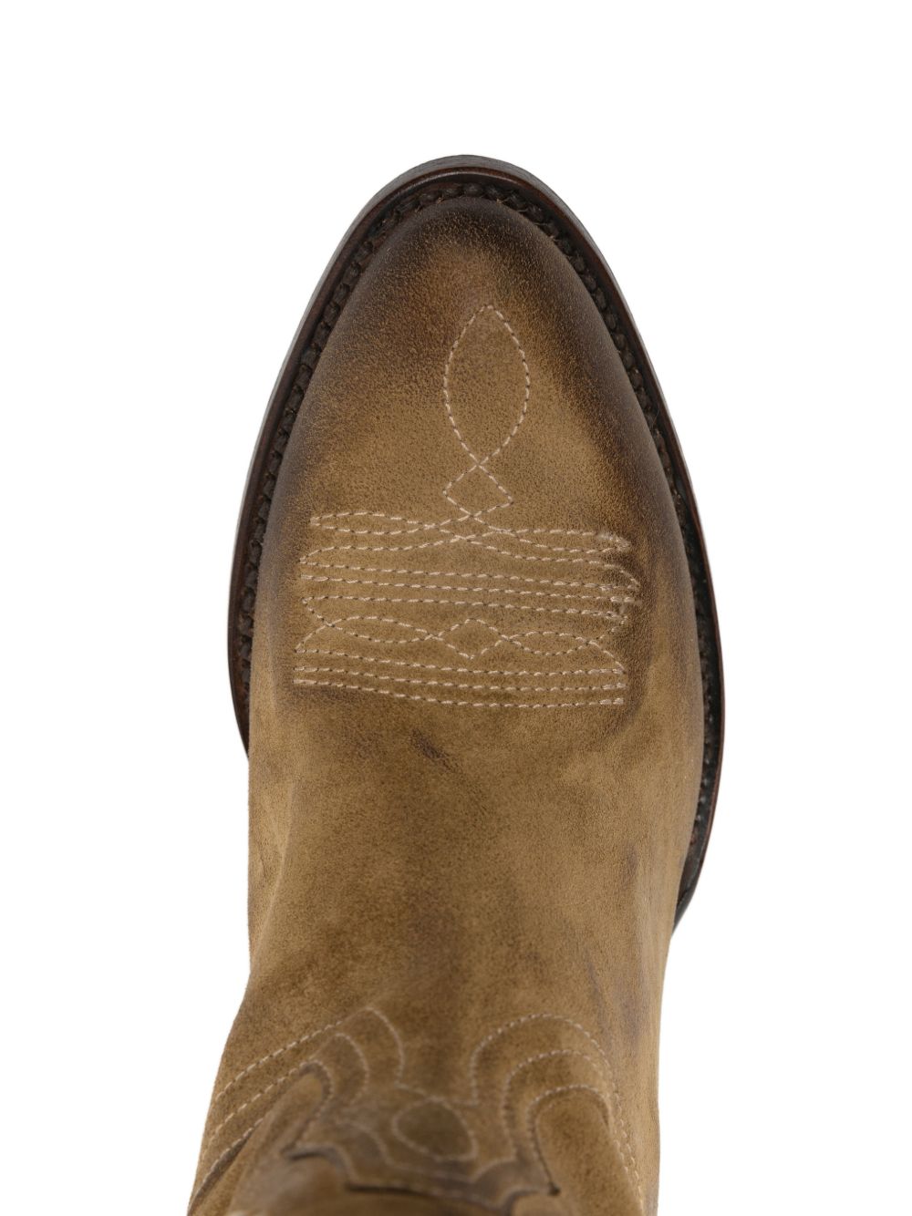 stivali da cowboy ricamati