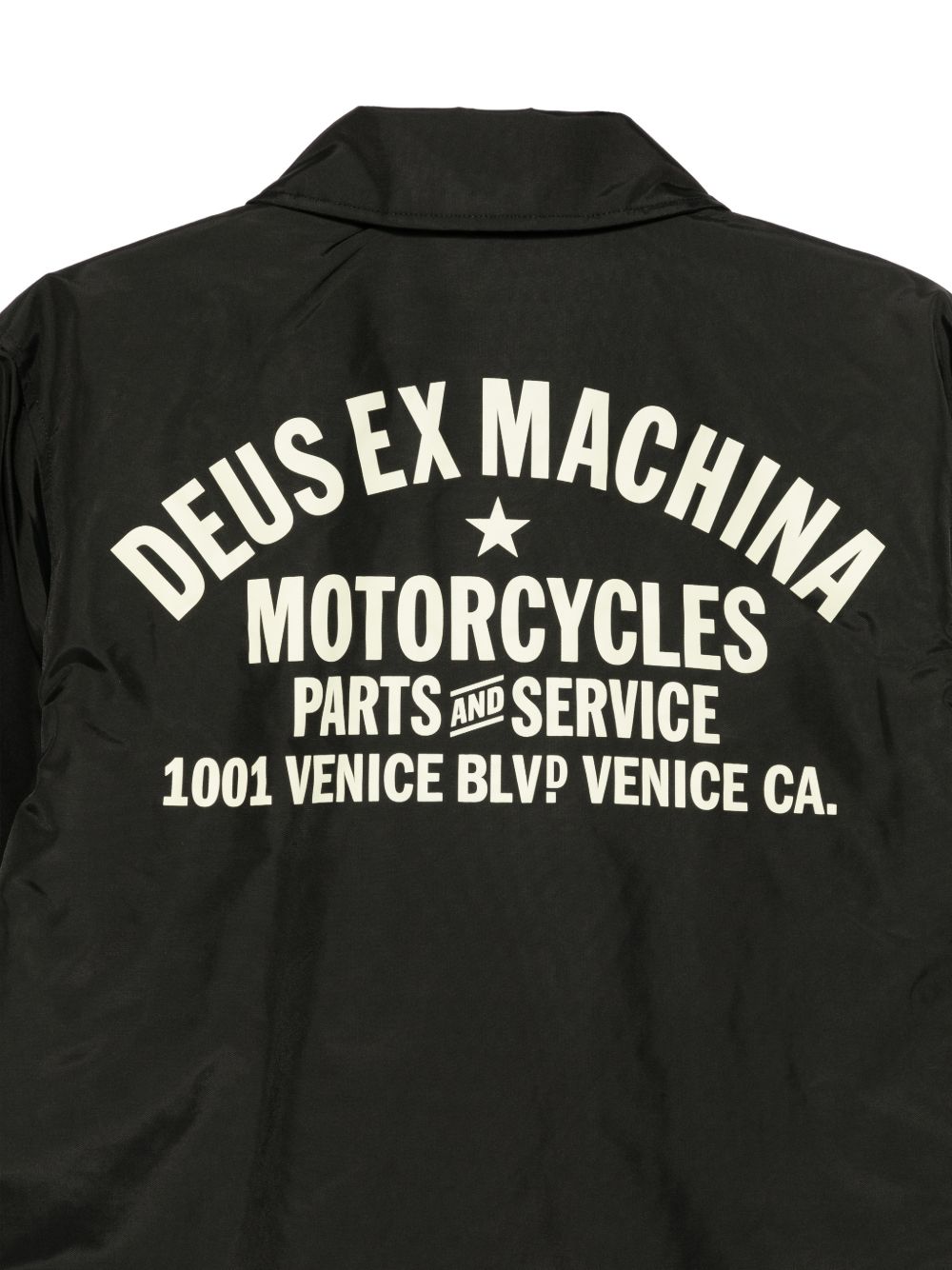 giacca con coulisse e logo