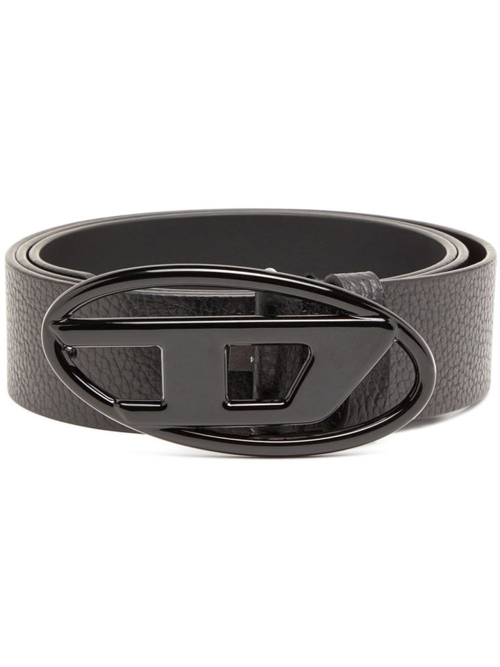 Cintura B-1dr con fibbia logo nero