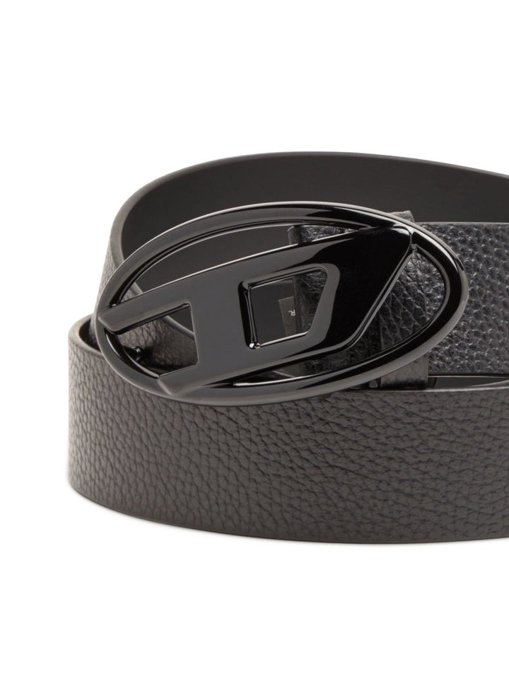 Cintura B-1dr con fibbia logo nero
