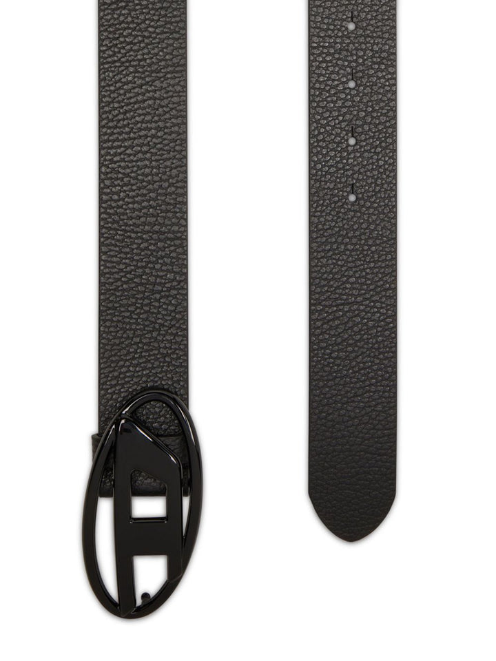 Cintura B-1dr con fibbia logo nero