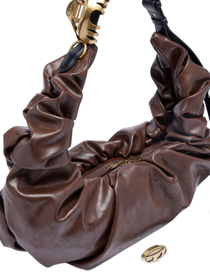 Borsa a tracolla arricciata "L Grab-D"