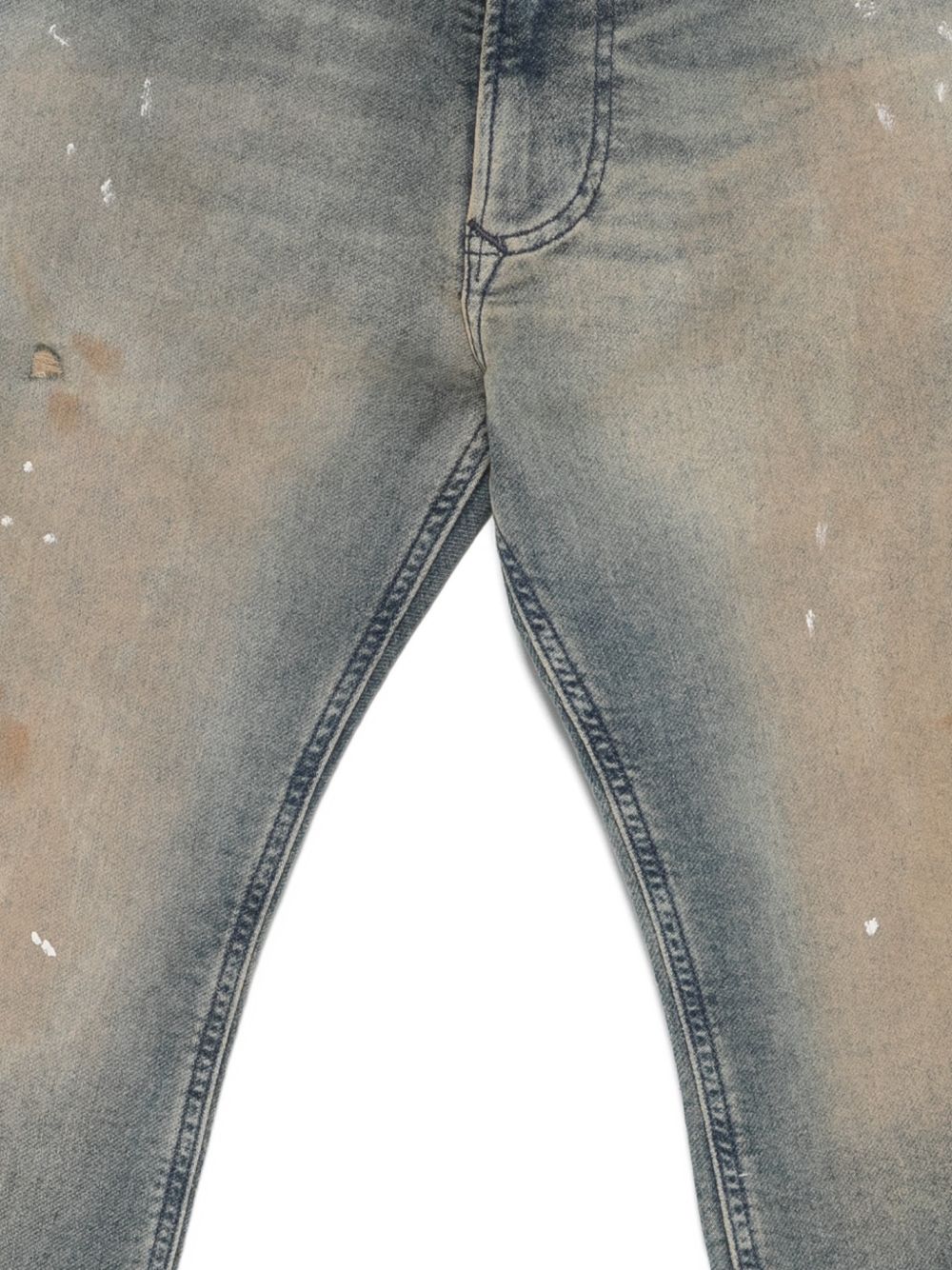 jeans effetto usurato
