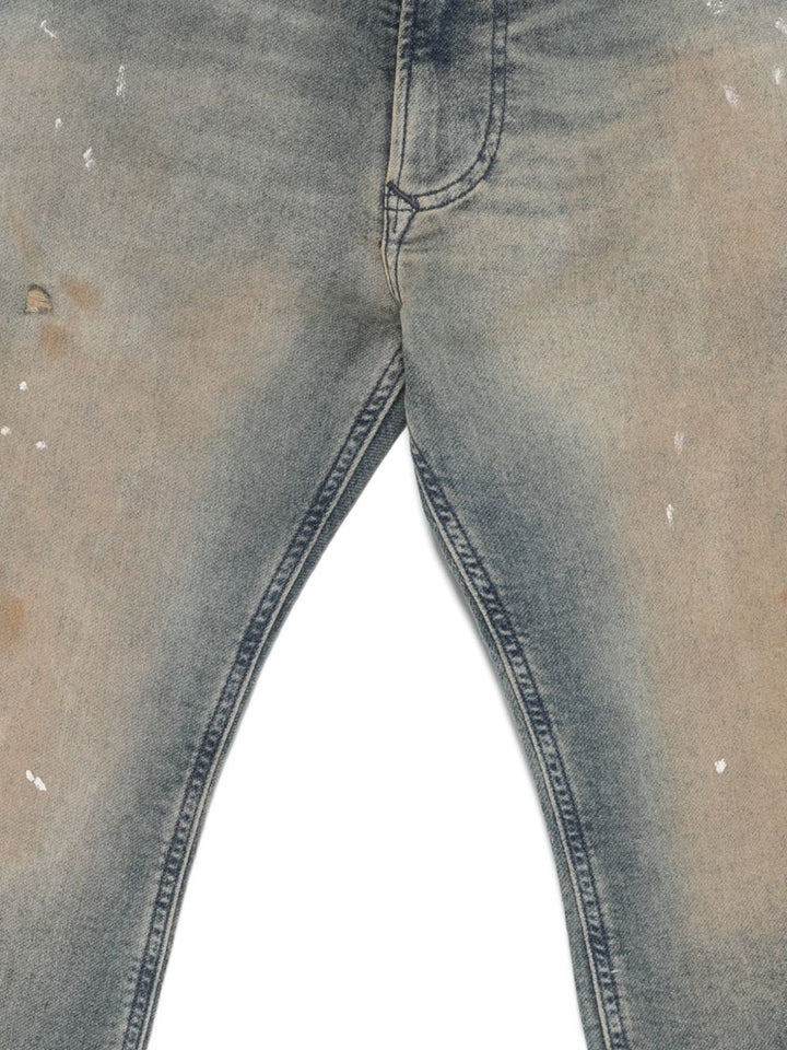 jeans effetto usurato