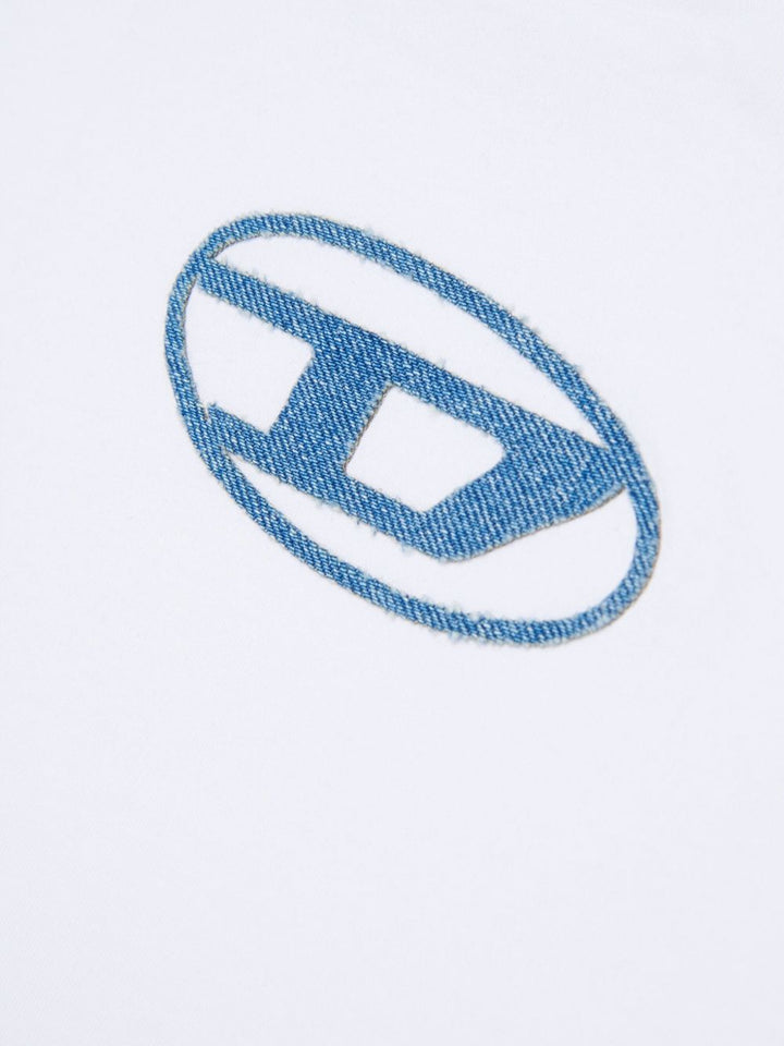 T-shirt  girocollo con logo