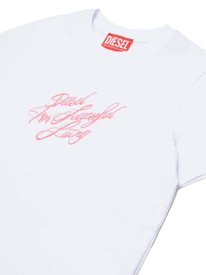 T-shirt  girocollo con logo