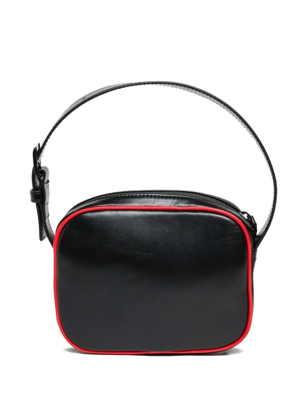 Borsa a spalla con logo "Oval D"
