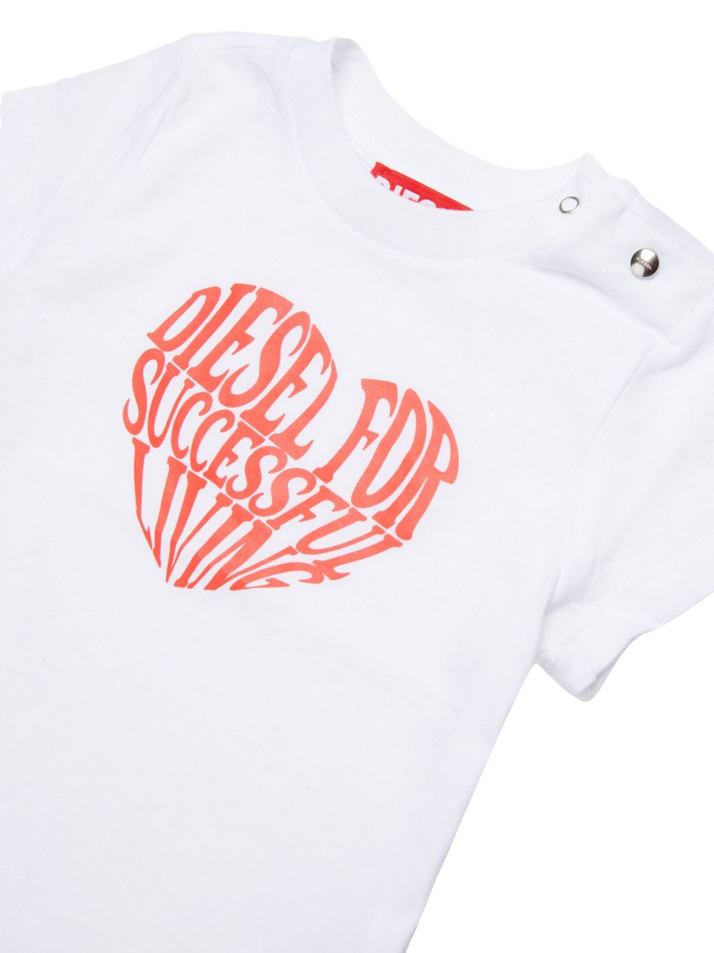 Maglietta con logo cuore manica corta