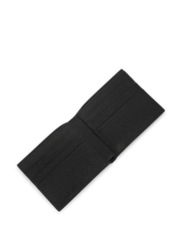 Portafoglio bi-fold con logo