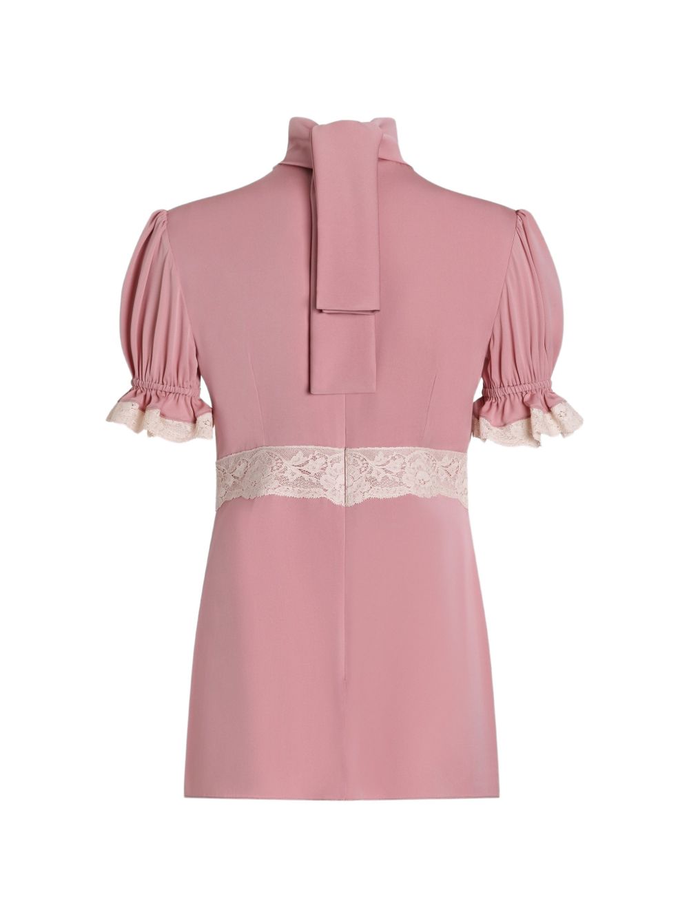 Top in charmeuse stretch