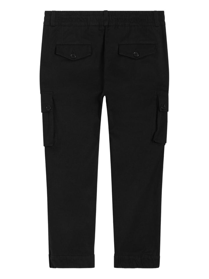 Cargo in cotone e logo placca