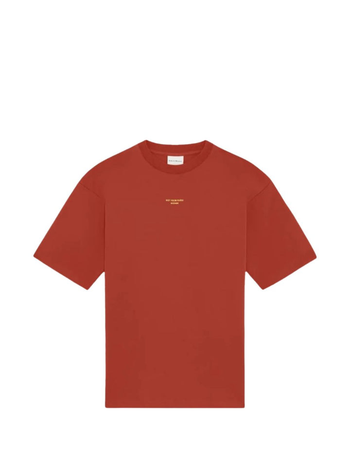 T-shirt girocollo a maniche corte con logo