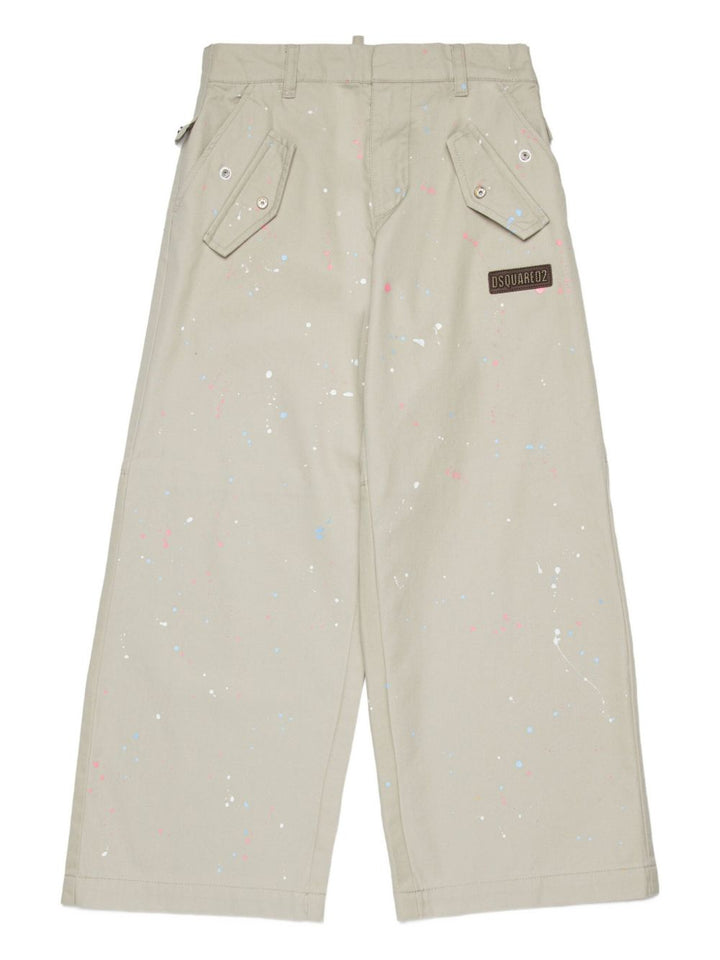 Pantalone morbido con tasche